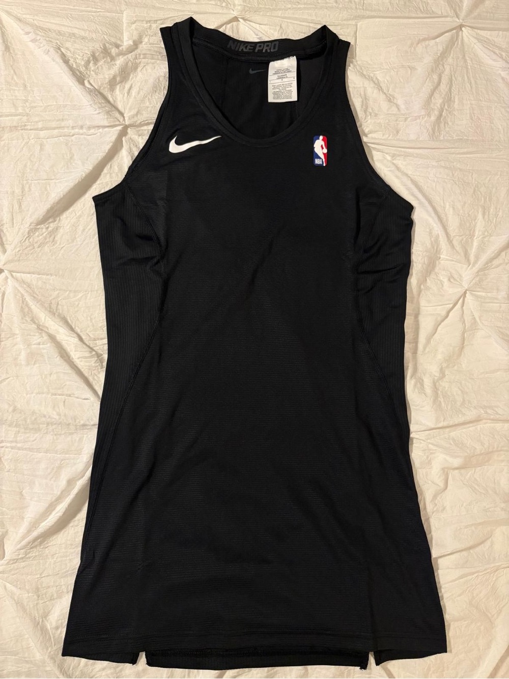Men's NBA Team/Player Issue Nike Pro HyperCool Tank Top 880804-010 Size L-TALL